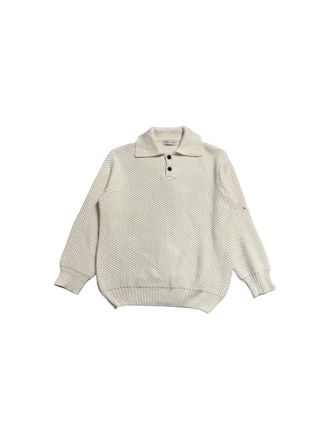 비슬로우 카라 니트 아이보리 상품이미지1