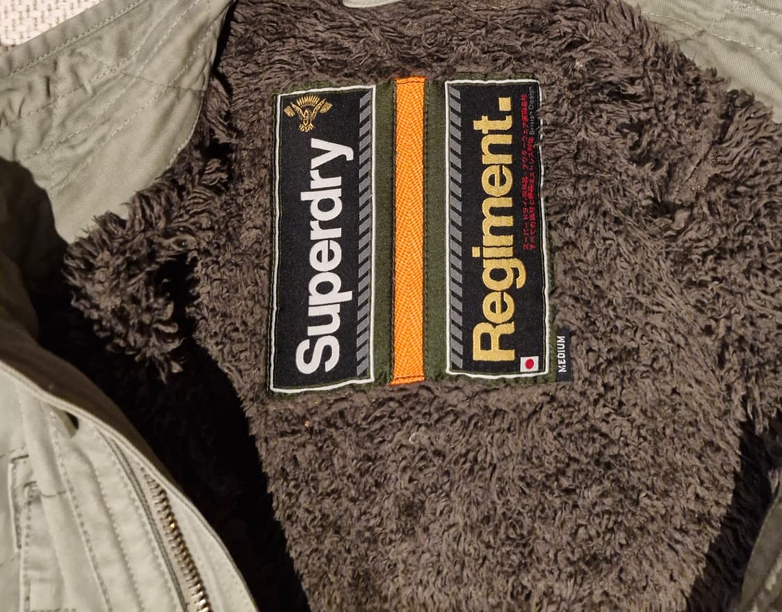 슈퍼드라이 레지먼트 밀리터리 자켓 M  상품이미지3