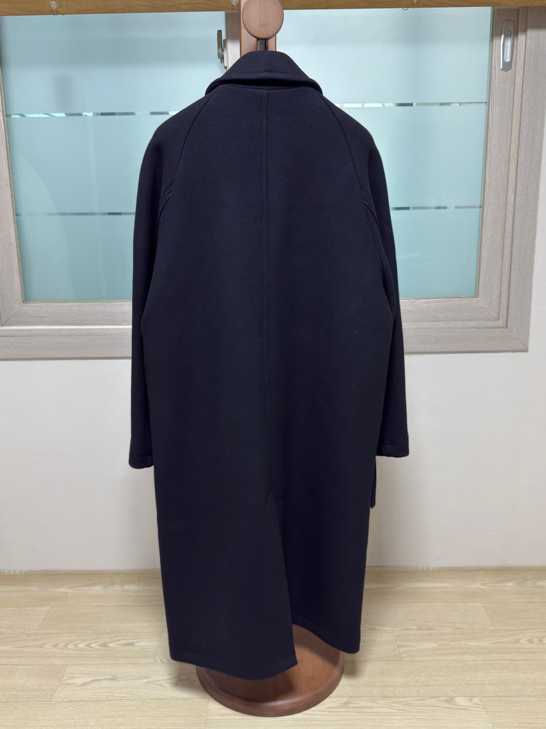 언어펙티드 파이프드 싱글 코트: 네이비 / M 상품이미지2