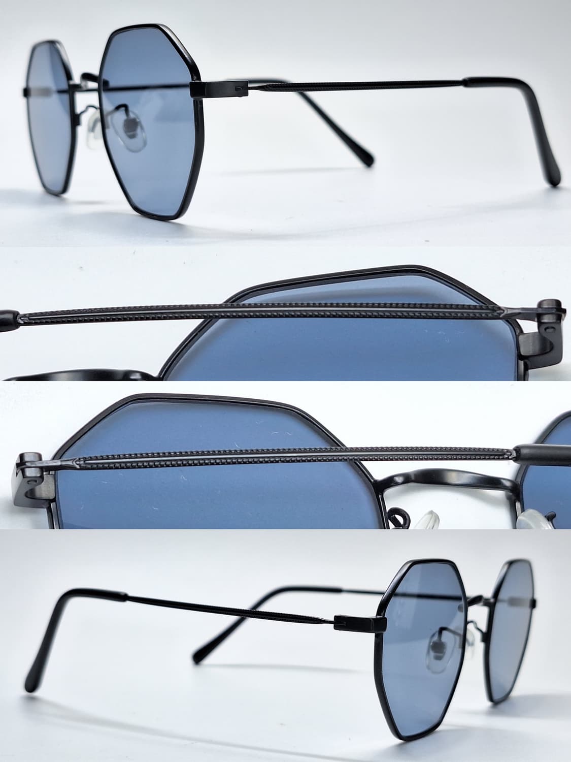 일본 수입 TY3551-1 37% 팔각형 선글라스 겸 안경/빈티지 레트로 상품이미지6