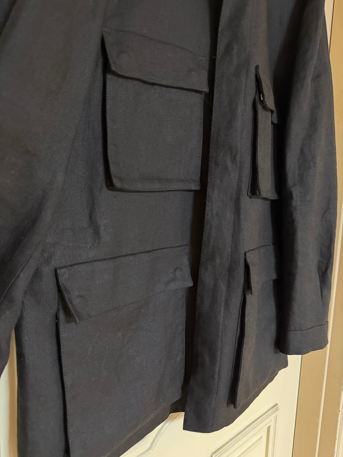 수트서플라이 퓨어 린넨 사파리 자켓 상품이미지3