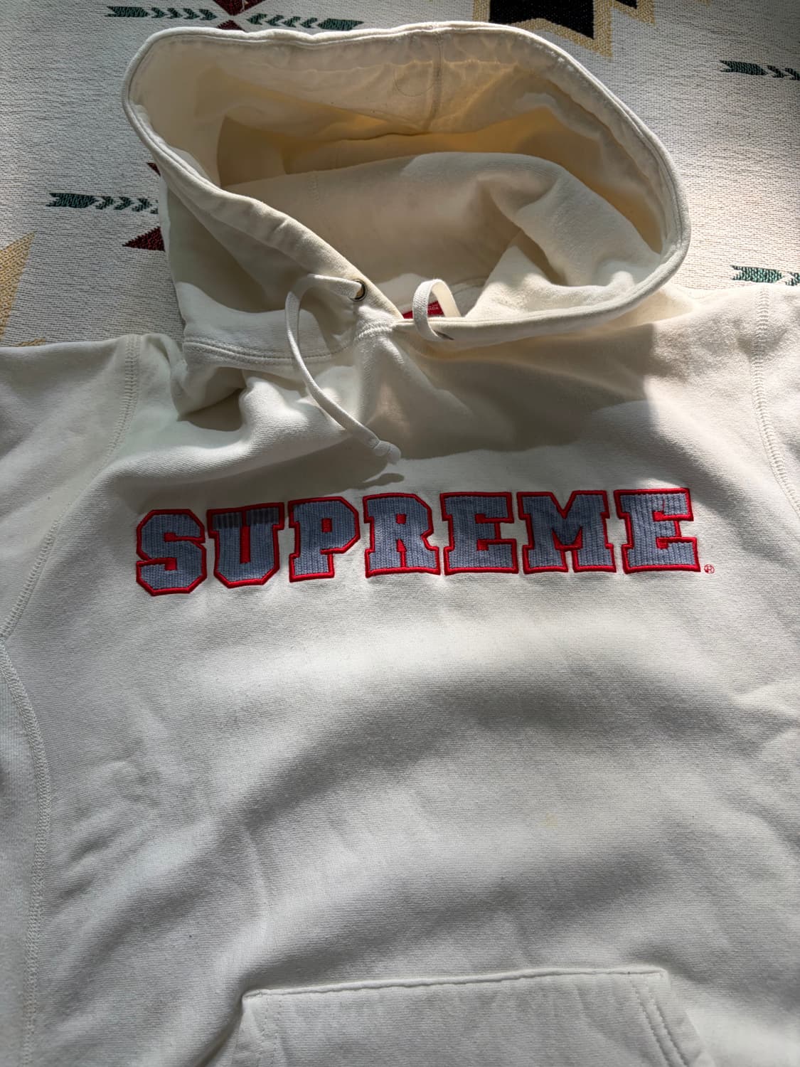 (L) 18ss Supreme collegiate hoodie 상품이미지1