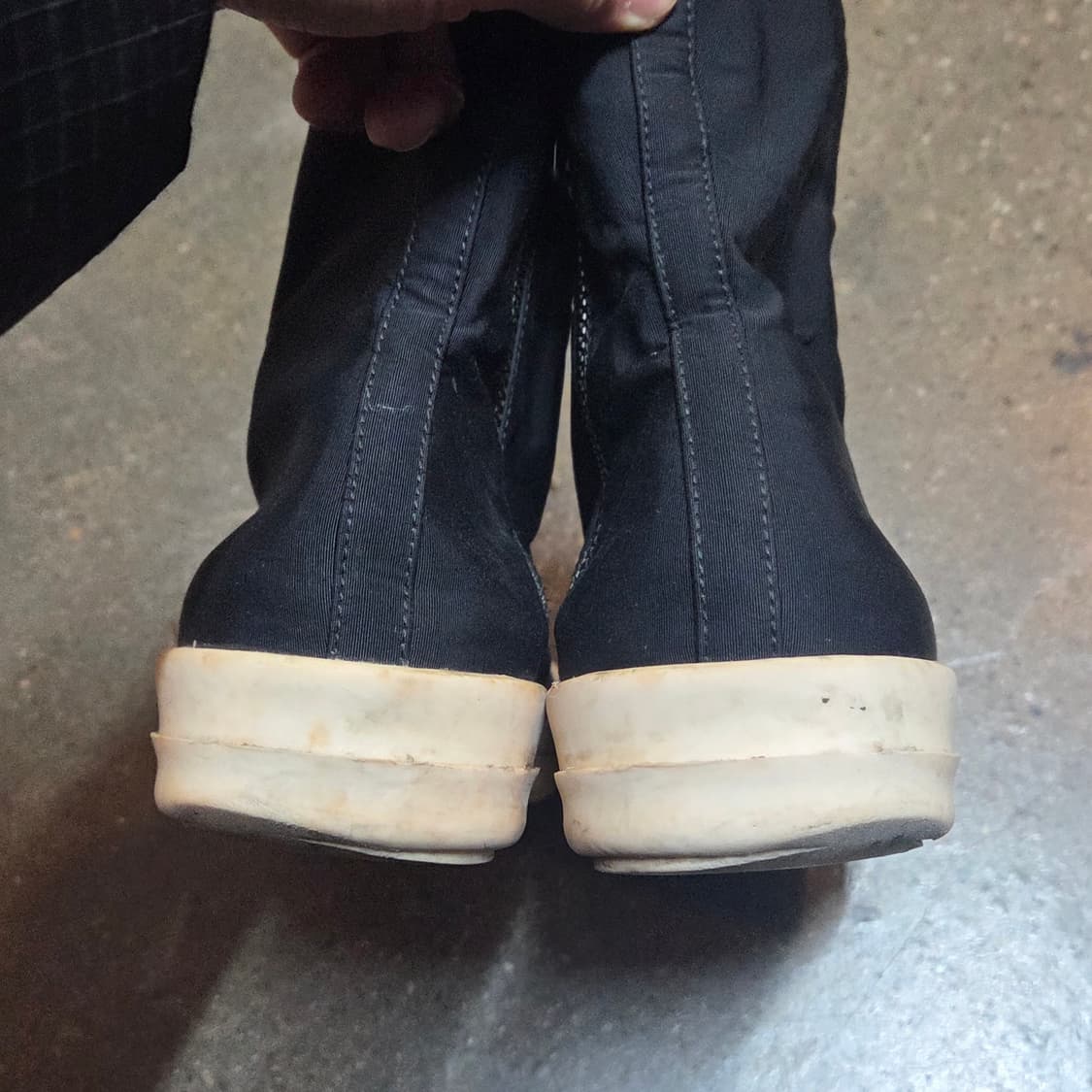 릭오웬스 다크쉐도우 라몬즈 하이 릭컨하이 (42) 상품이미지3