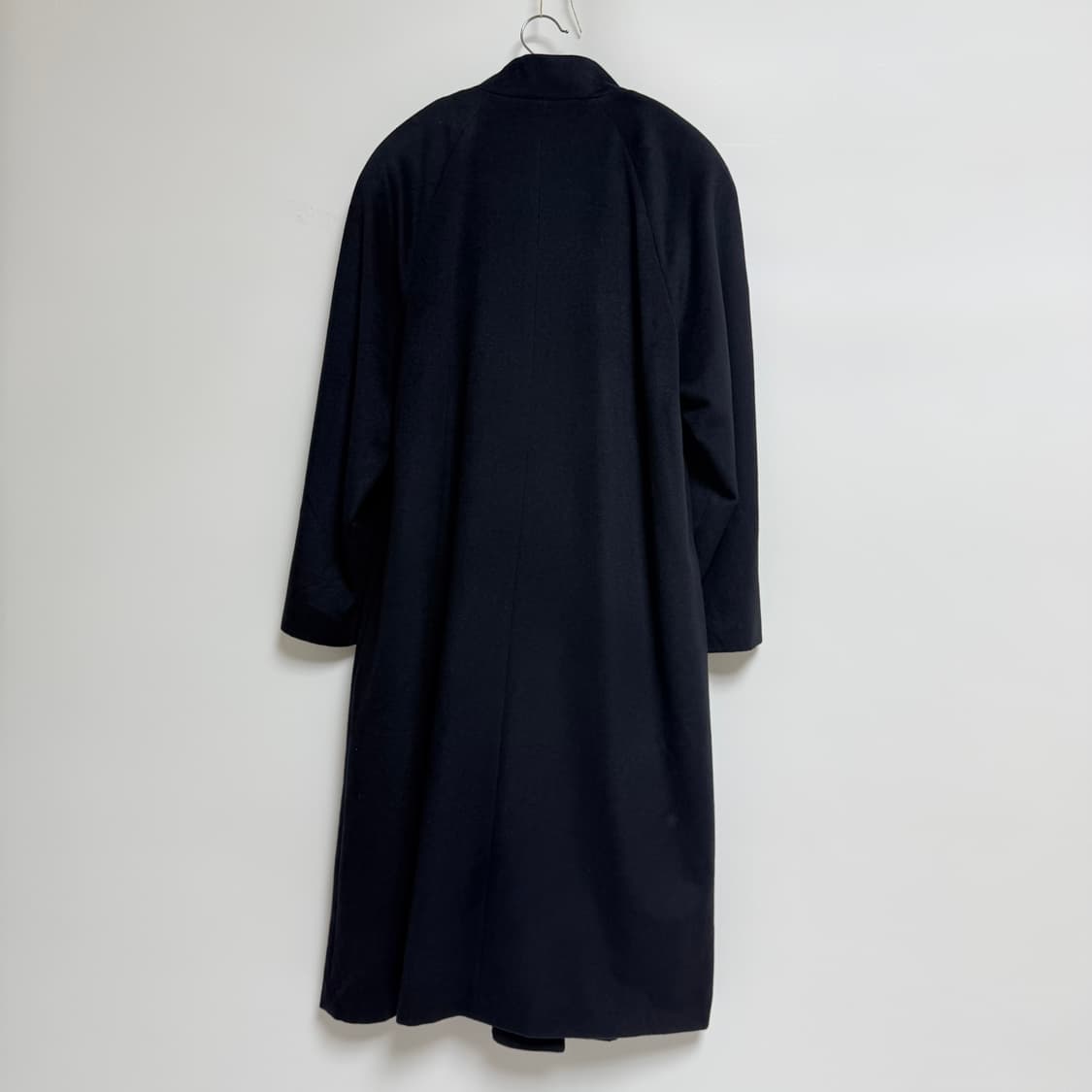 [캐시미어 100%] 여성 블랙 롱 코트 상품이미지2