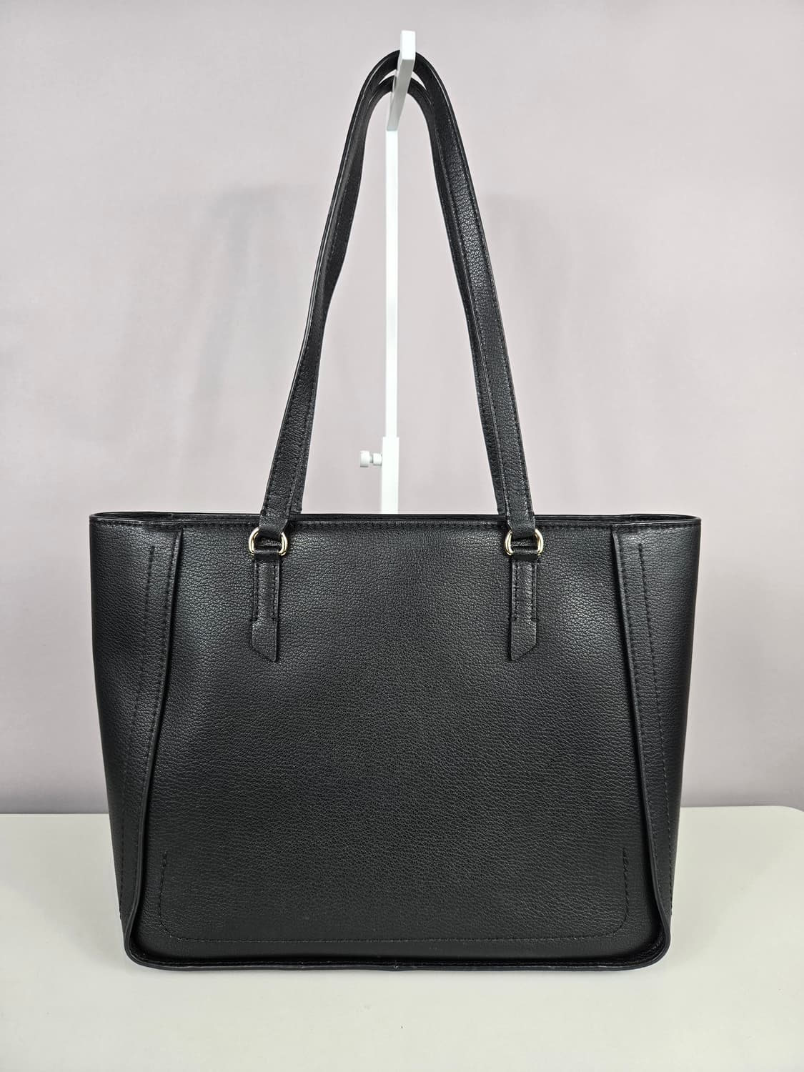 마이클코어스 실비아 미디움 레더 토트백 숄더백 가방 블랙 상품이미지6