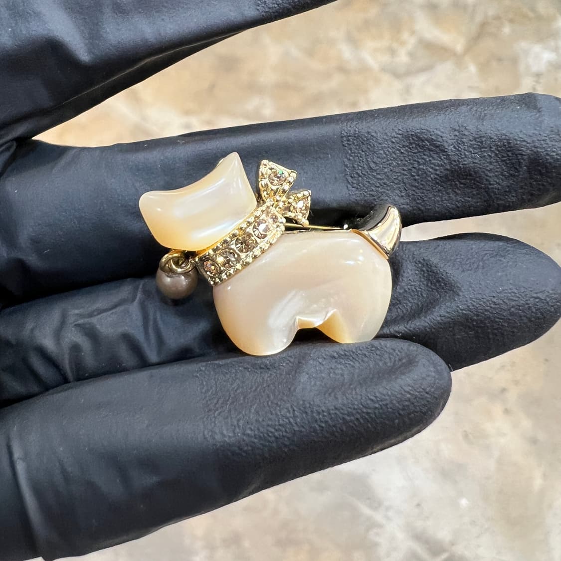 vendome boutique 도그 브로치 상품이미지4