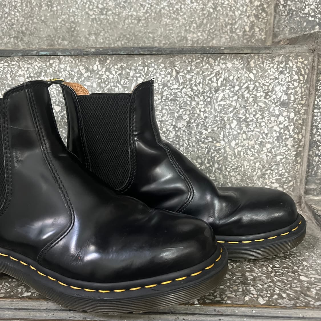 닥터마틴 스무스 레더 블랙 첼시 부츠 상품이미지8