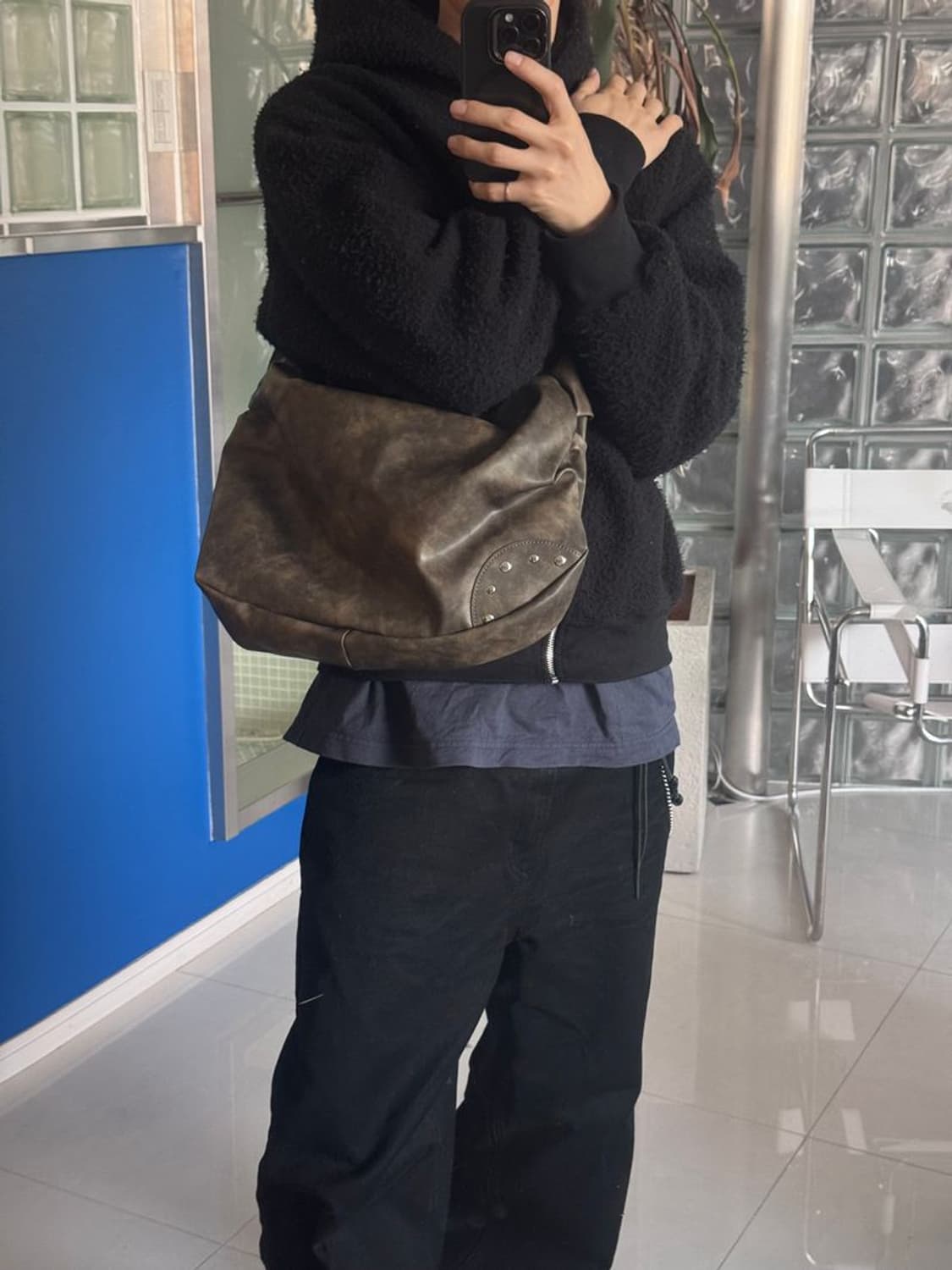 STADS ROUND SHOULDER BAG 스태즈 라운드 숄더백 상품이미지3