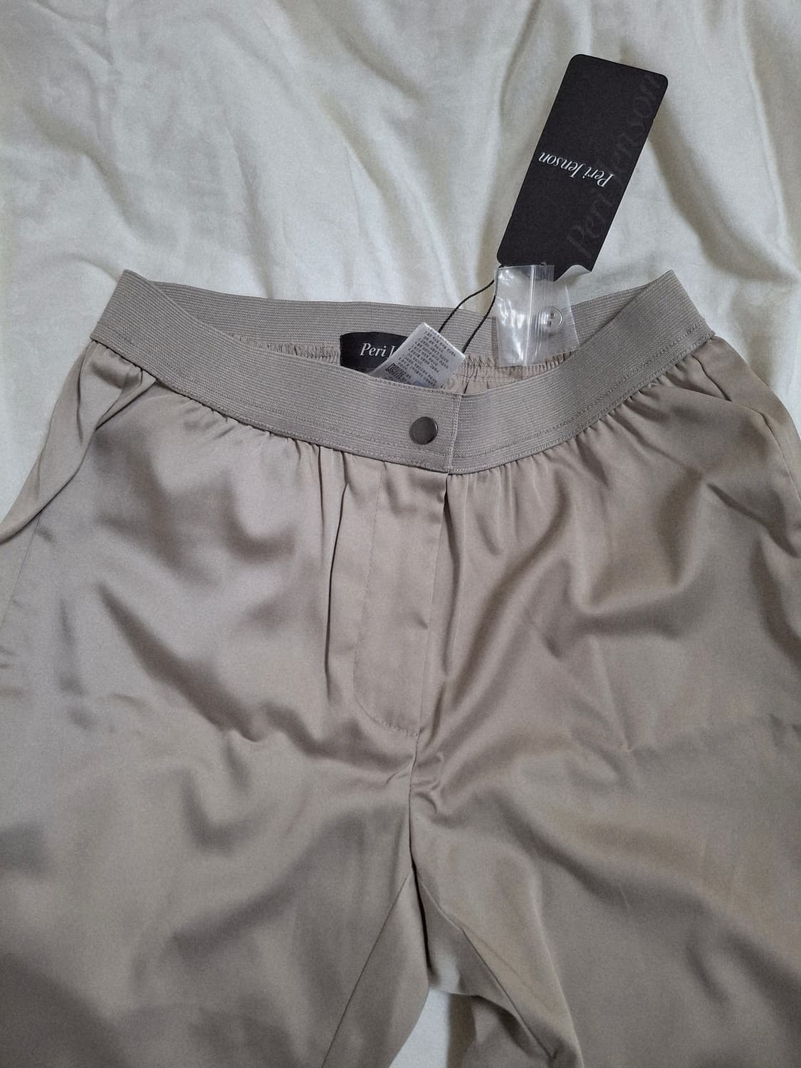 얇은여성바지 27 후들후들폴리에스터94% 신축성 약간있고 광택 실크느낌 상품이미지5