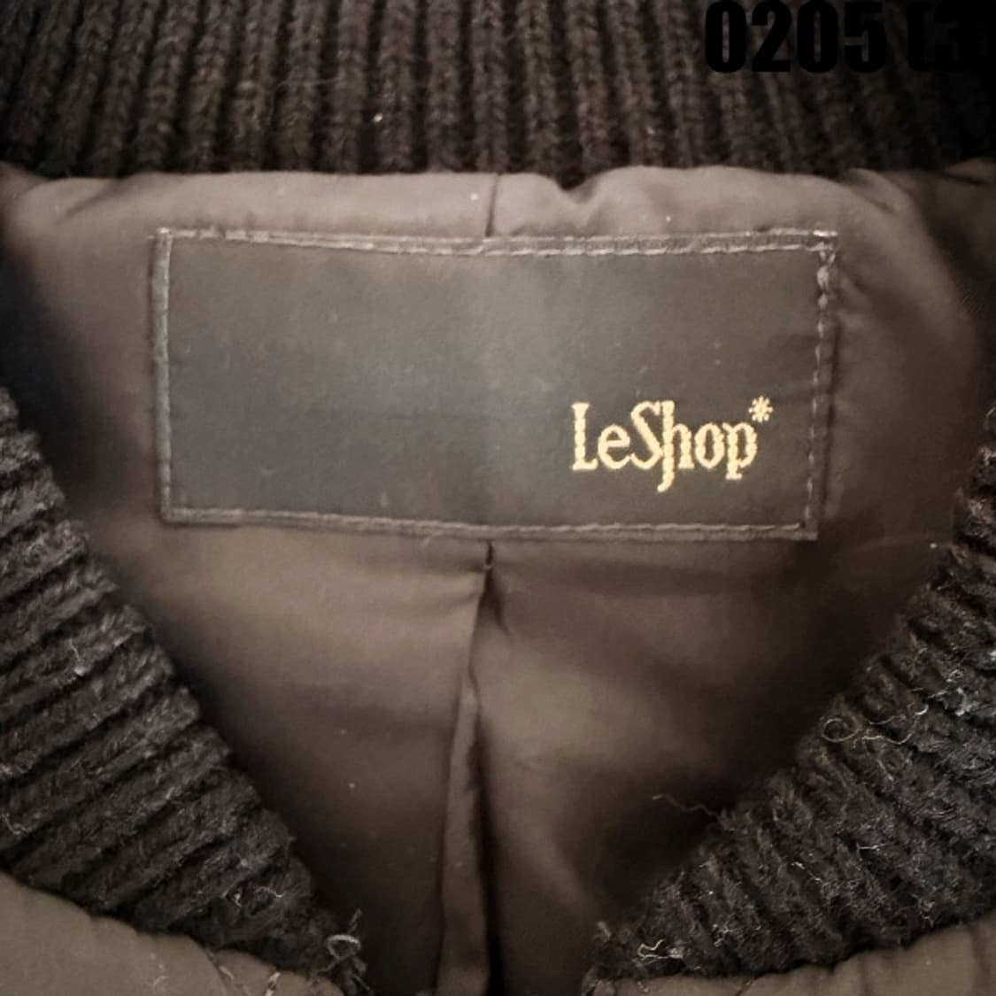 [S85] 르샵 여성 퀼팅 니트 배색 패딩 자켓 0205(3) 상품이미지3