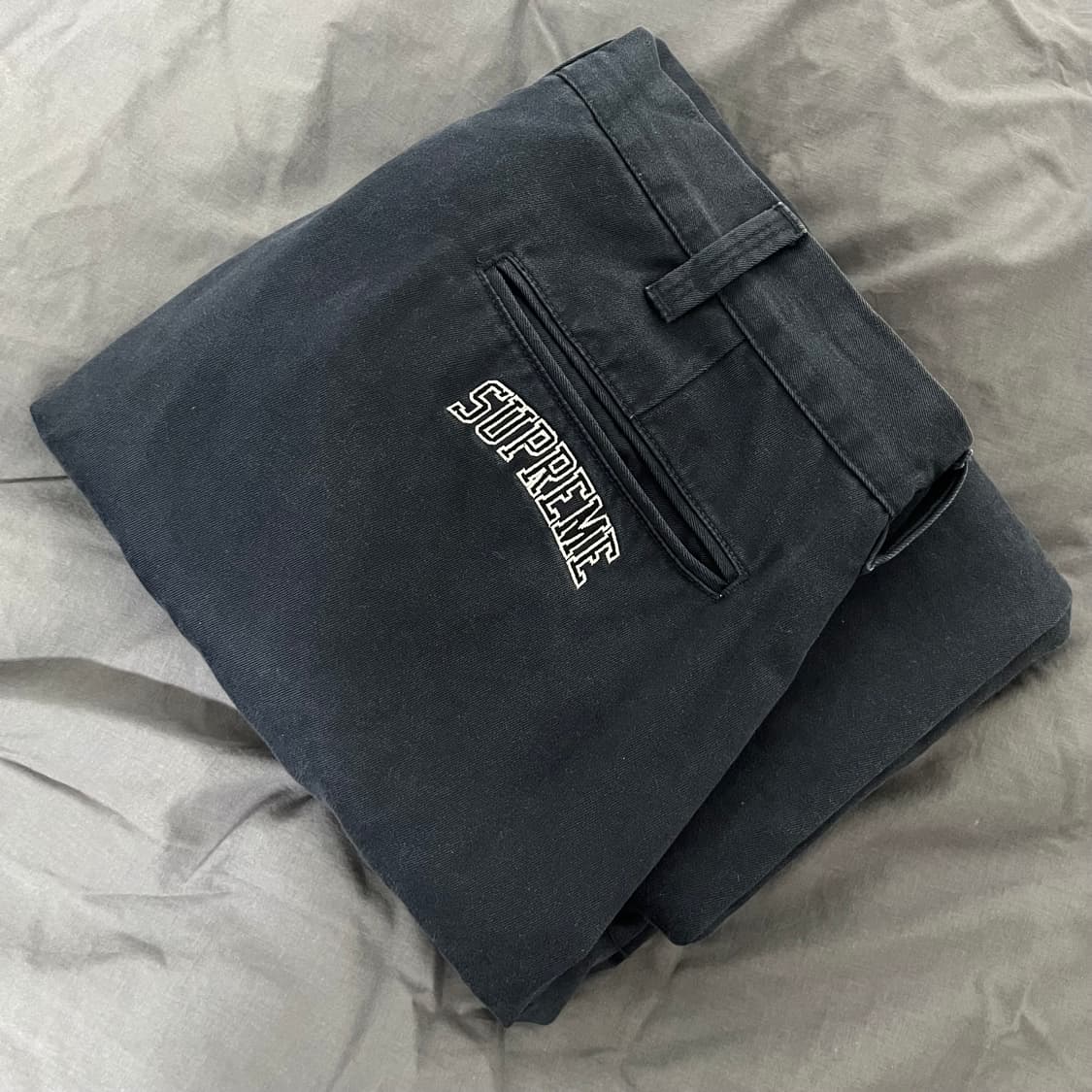 슈프림 도우 보이 치노 팬츠 네이비 34 상품이미지1