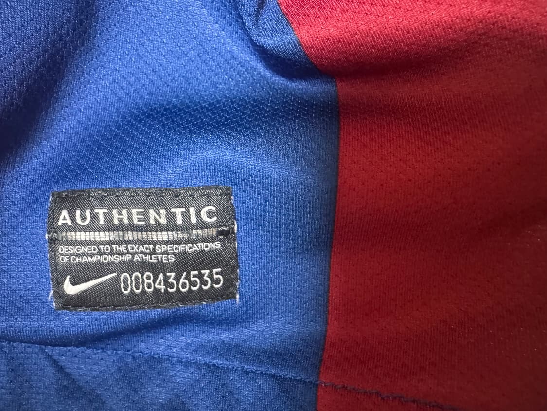 (정품) 바르셀로나 10-11 오피셜 유니폼 상품이미지6