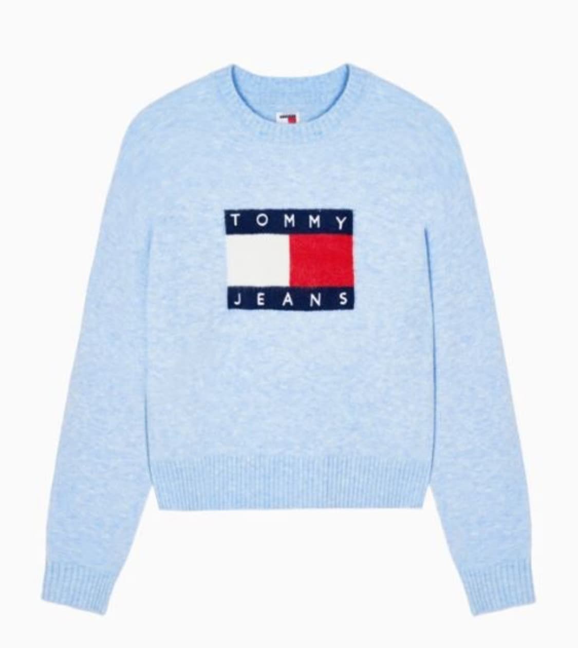 정품 타미진스 플래그 립 스웨터 니트 상품이미지1