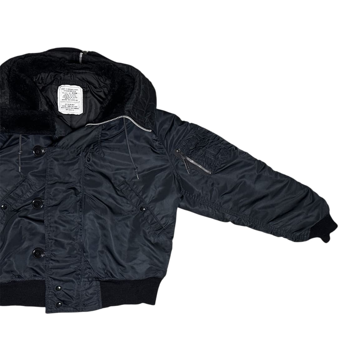 80s Alpha Industries N-2B Black 상품이미지9