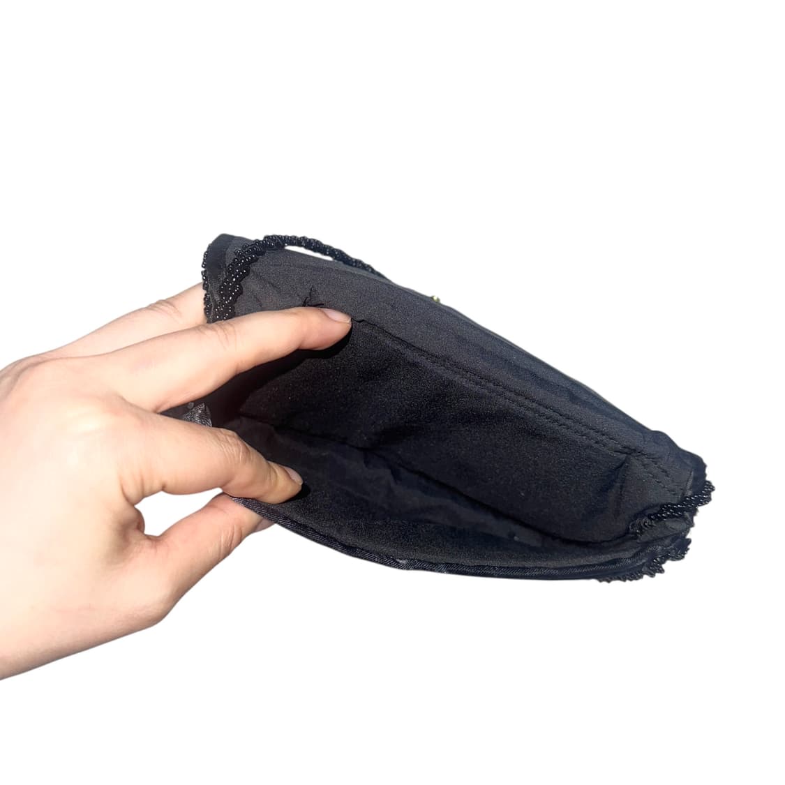 black flower embroidered mini bag 상품이미지6