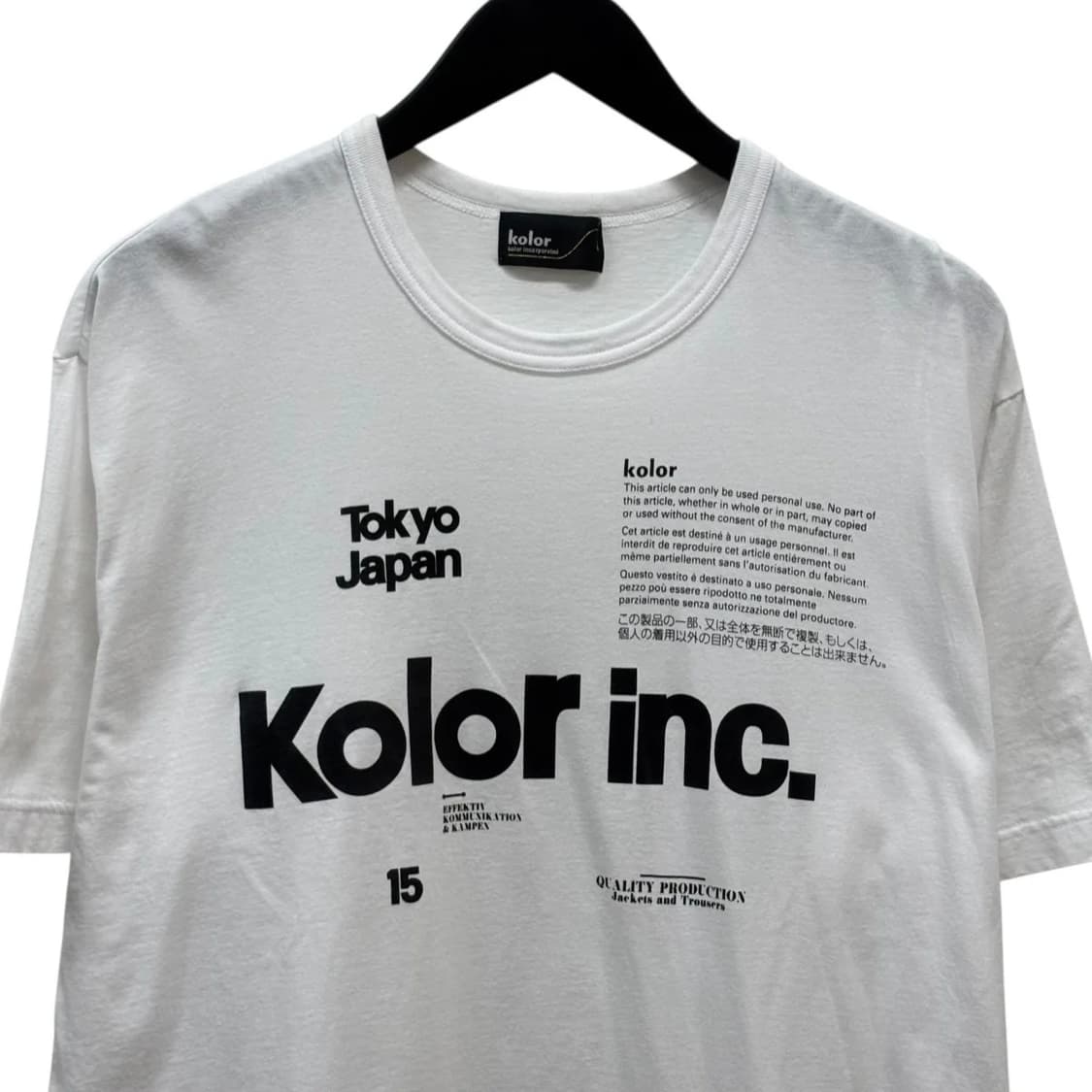 KOLOR 20SS 20 SCM-T18212S 상품이미지3