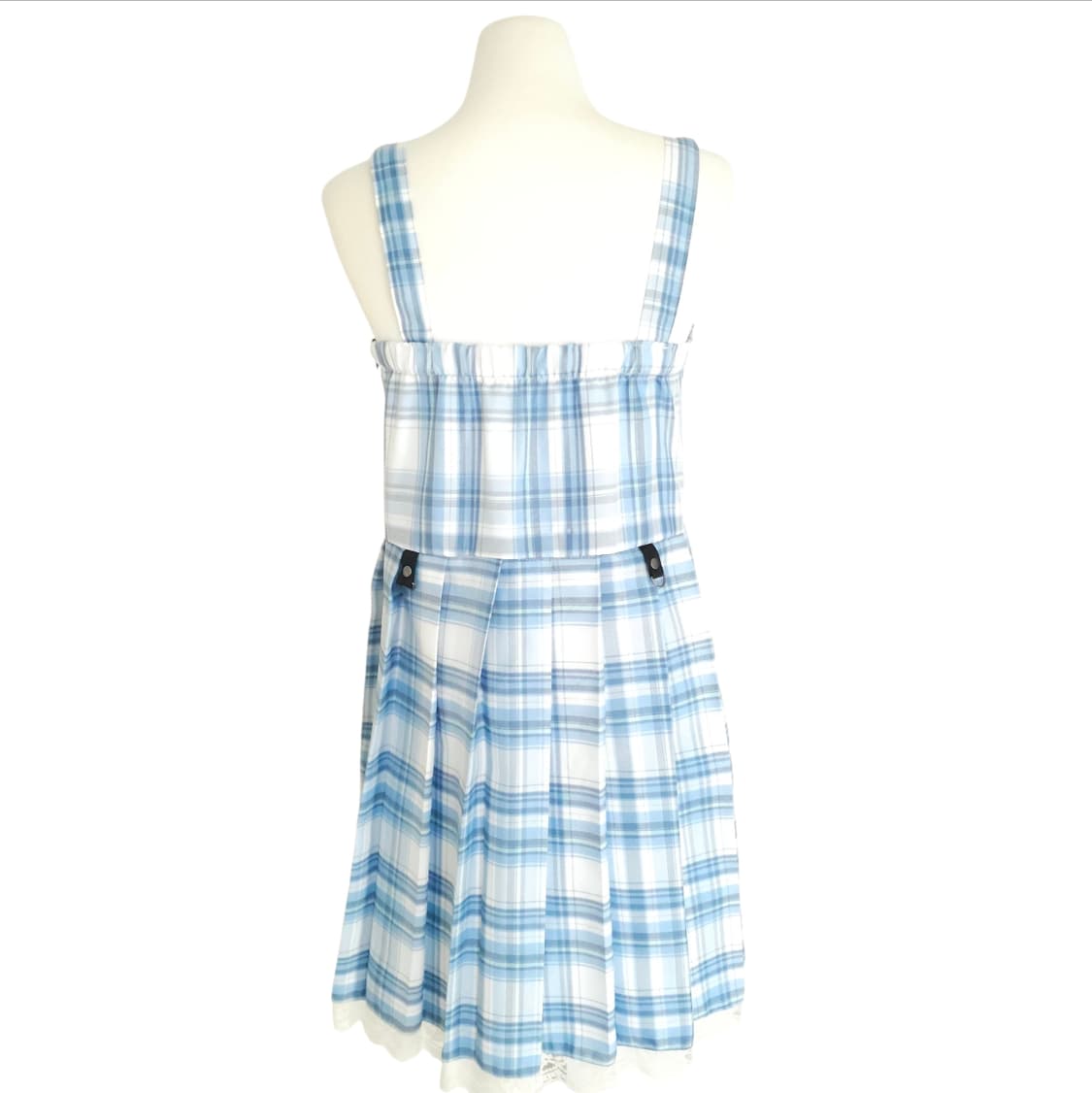 VOLCAN & APHRODITE 아이돌깔 하이틴 키치룩 체크무늬원피스 상품이미지5