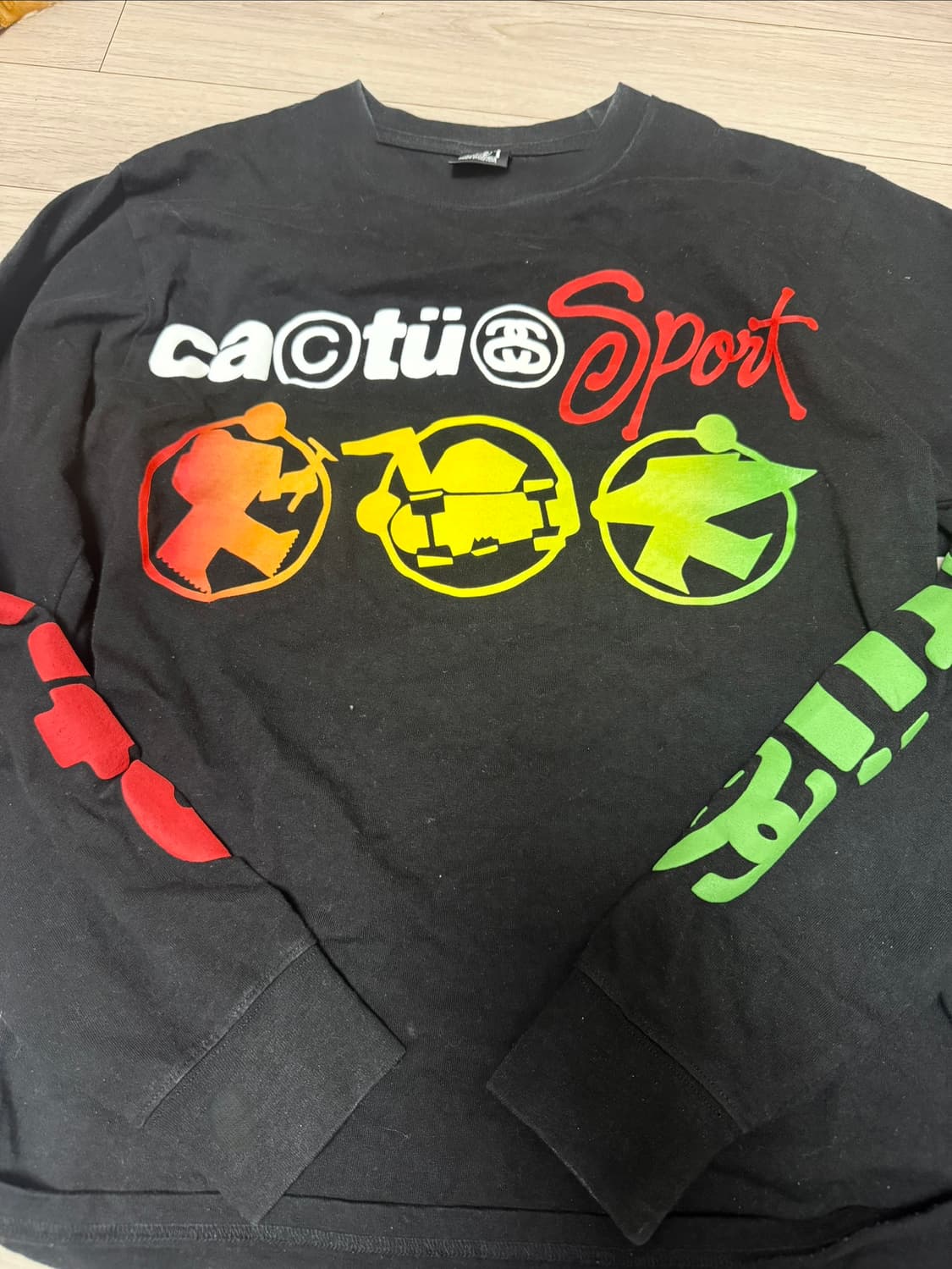 스투시 cpfm 콜라보 롱슬리브 s 상품이미지2