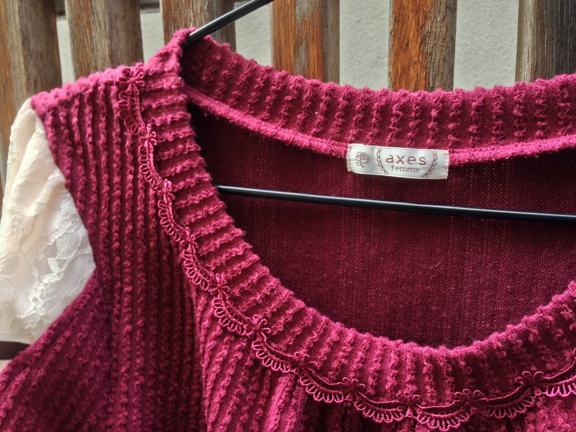 axes femme  Burgundy T 상품이미지4