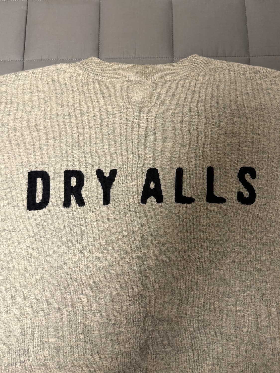 [XL] human made 휴먼메이드 니트 그레이 상품이미지2