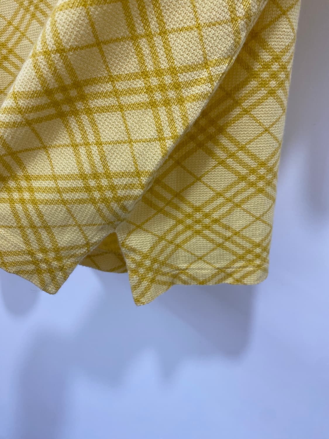 Burberry 버터 옐로우 체크 PK 상품이미지5