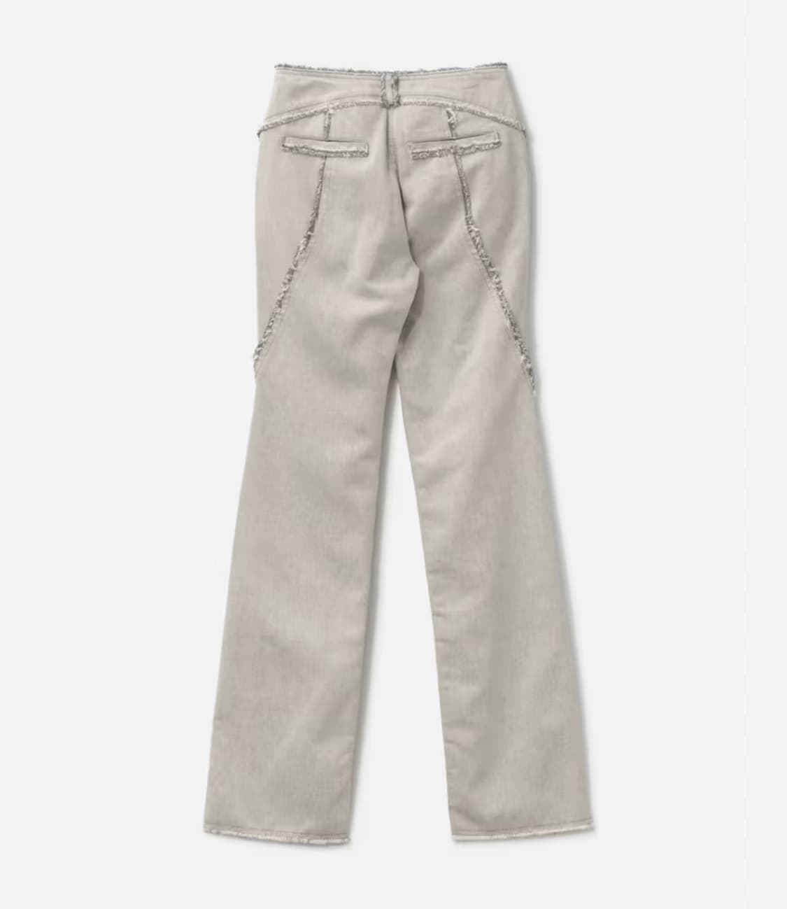 혜인서 애쉬그레이 로우라이즈 데님 팬츠 상품이미지2