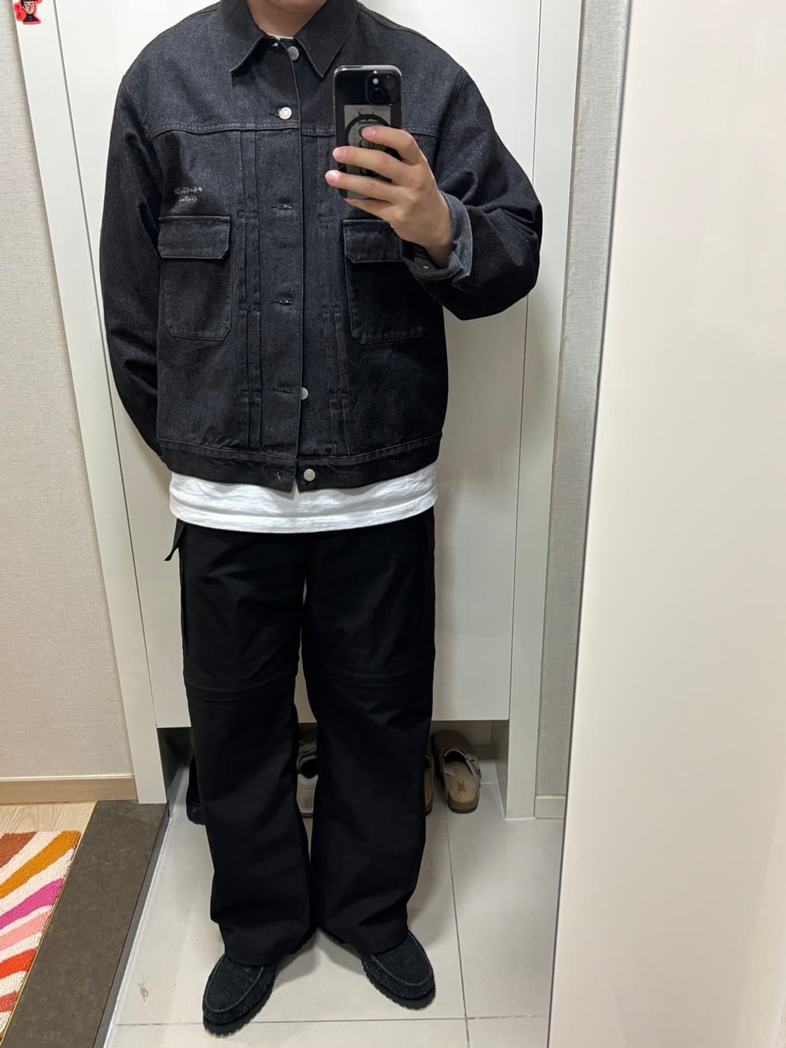 언더커버 22aw 'Psycho' 자카드 Type2 데님자켓 4 상품이미지9