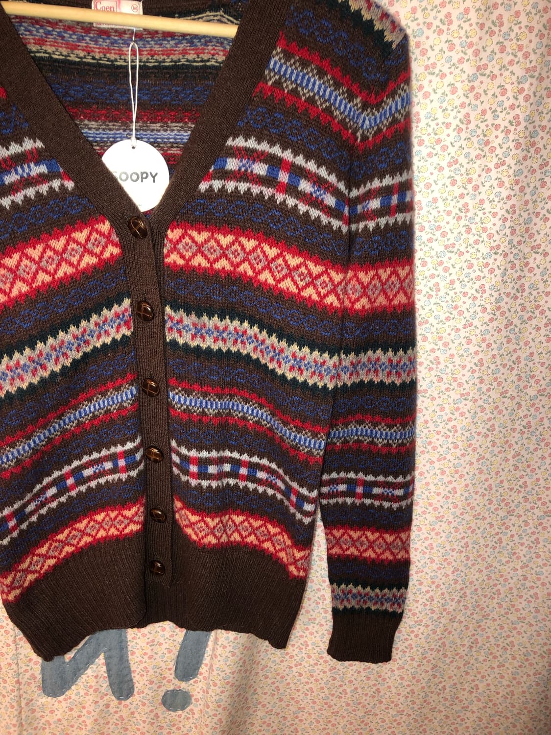 nordic button cardigan 상품이미지3