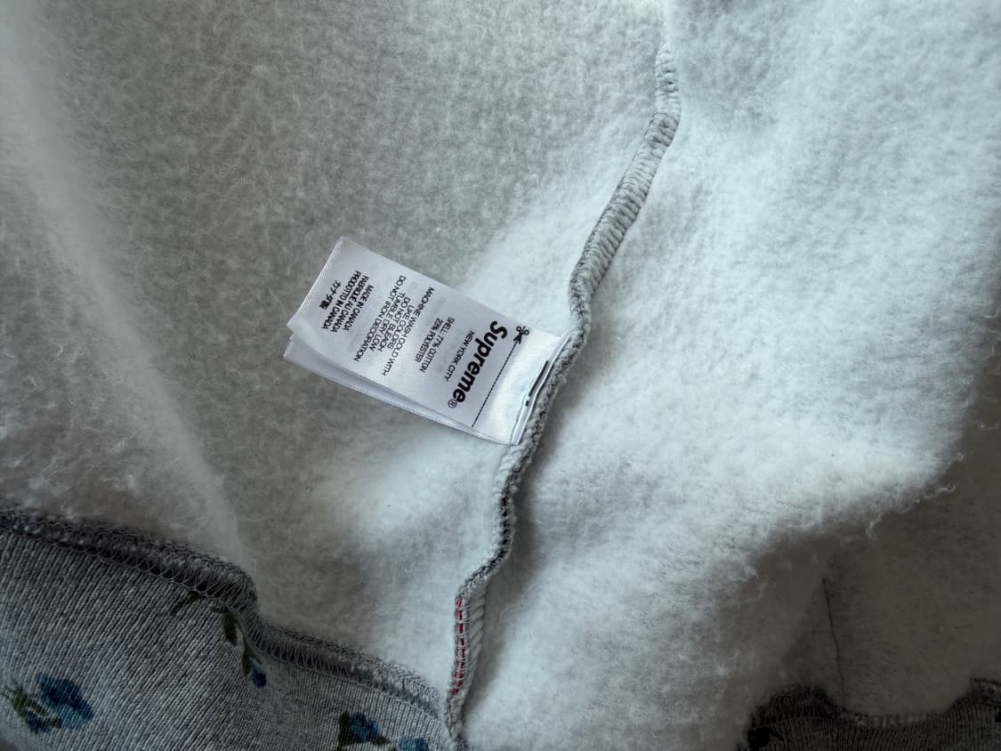 SUPREME 플로럴 프린트 후드 집업 상품이미지4