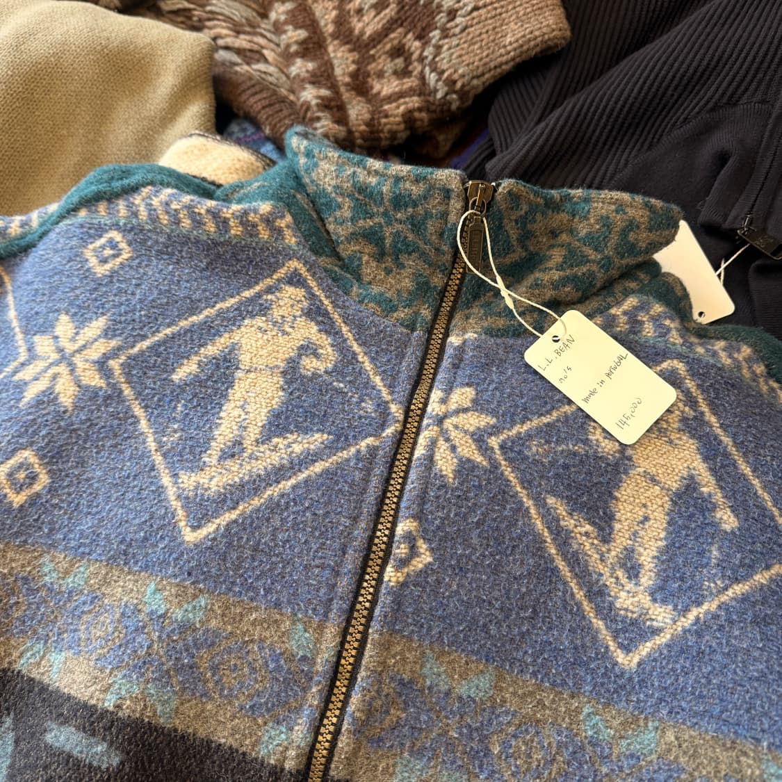 엘엘빈 플리스 아노락 포르투갈 생산 L 상품이미지4