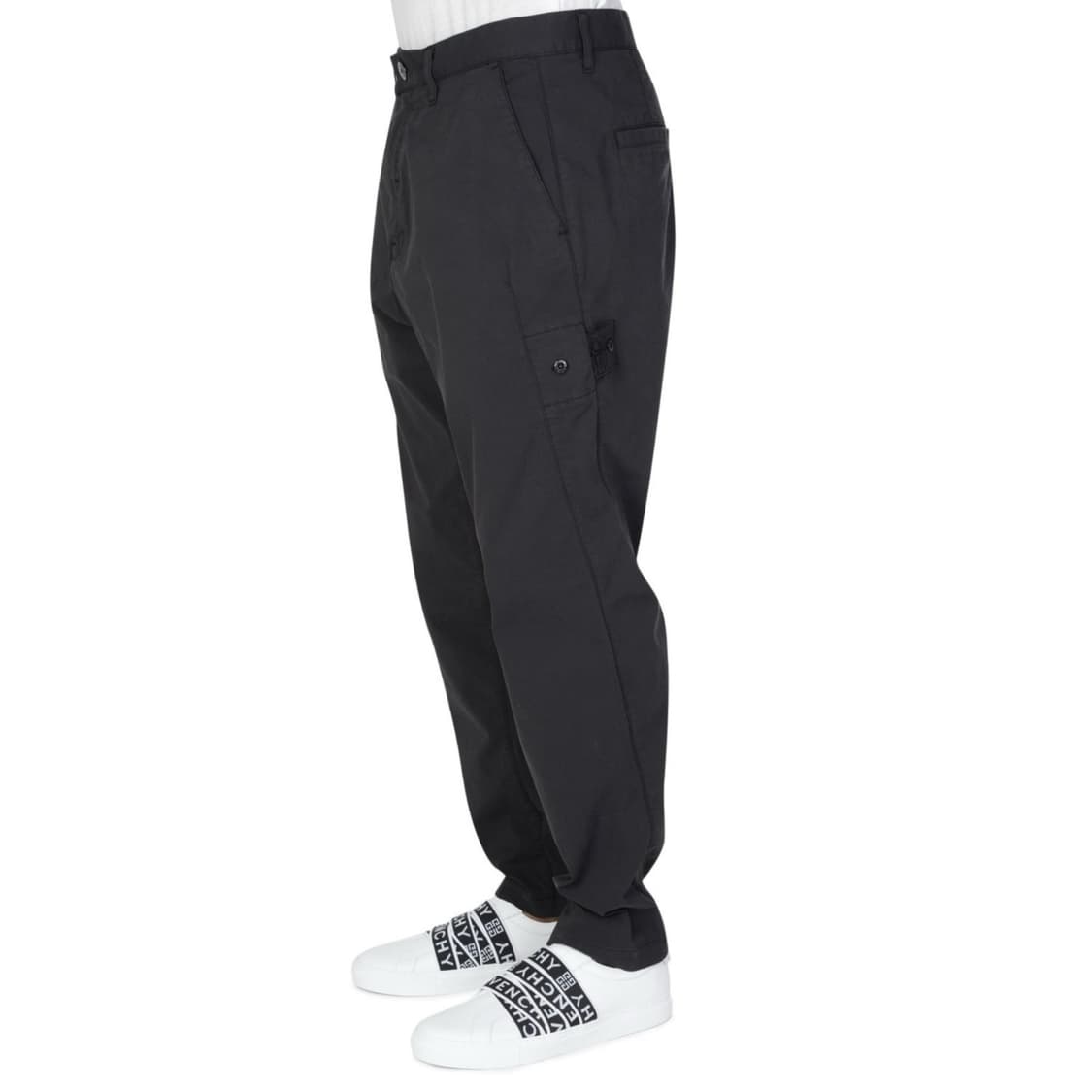 [44] 스톤아일랜드 쉐도우프로젝트 와펜 팬츠 블랙 상품이미지9