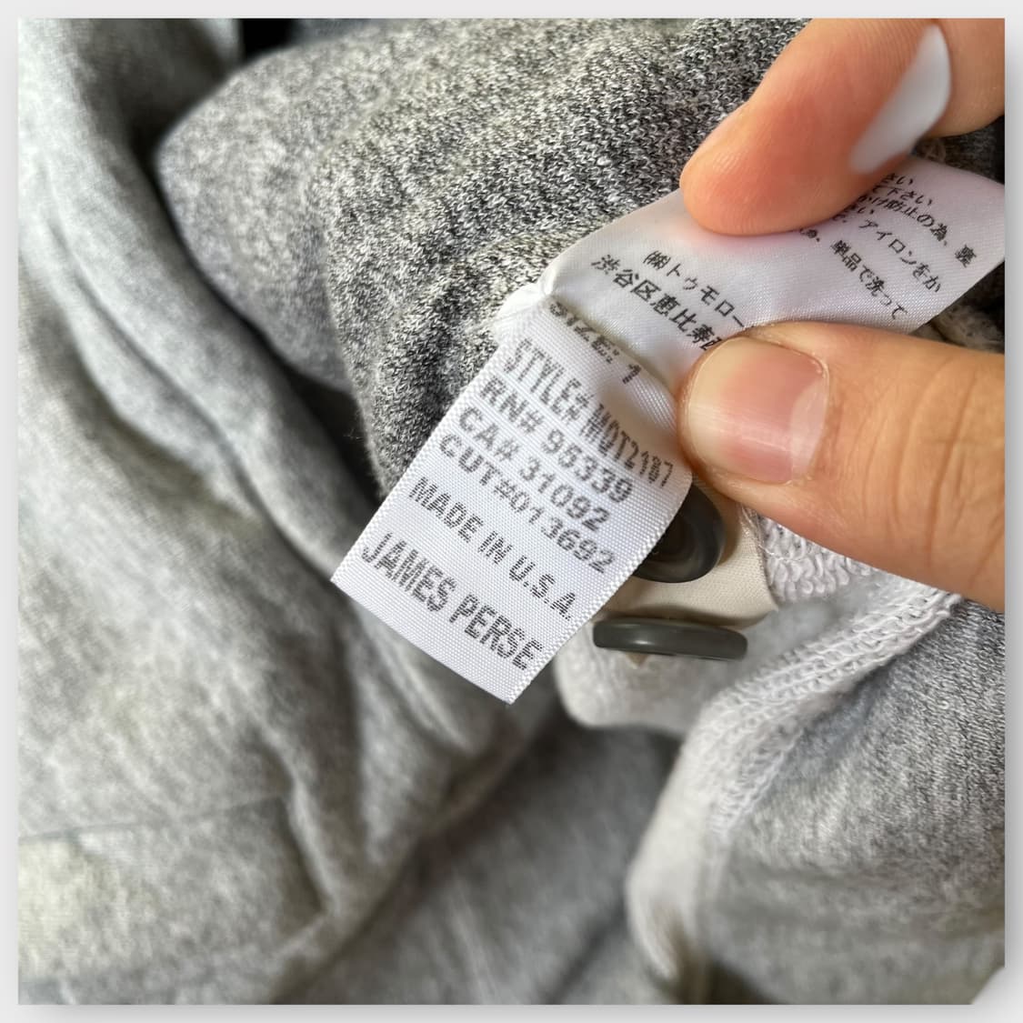 James Perse . 스웻셔츠 후디 자켓 상품이미지7