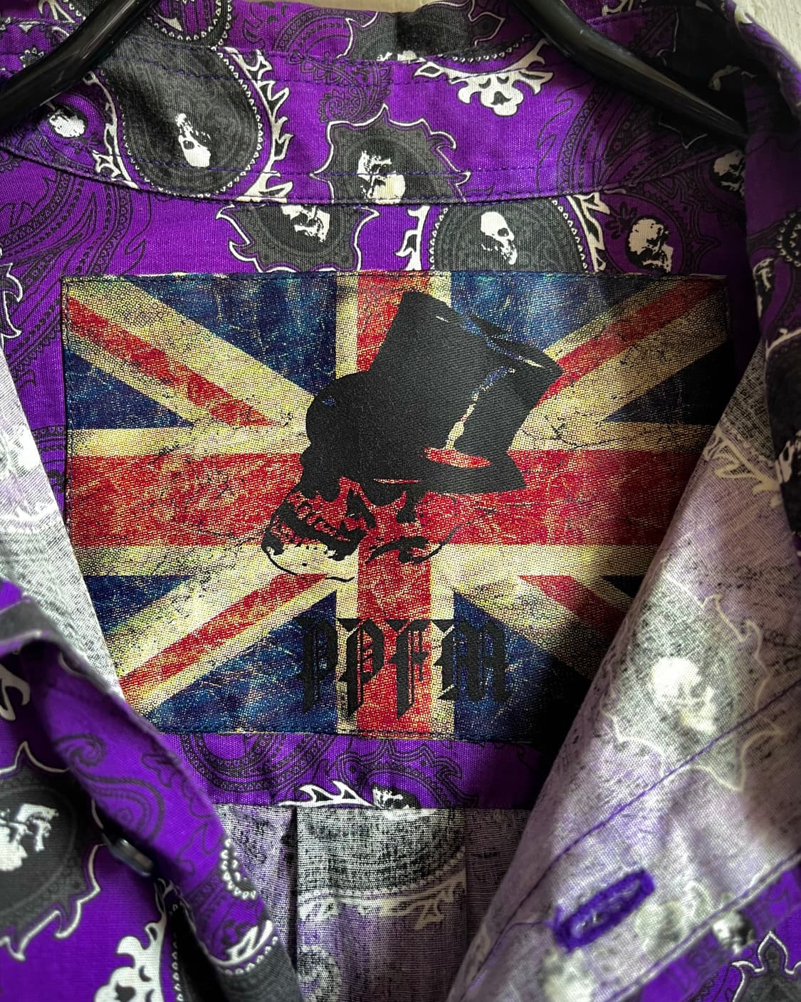 PPFM Archive Skull Paisley Graphic Shirt 상품이미지5