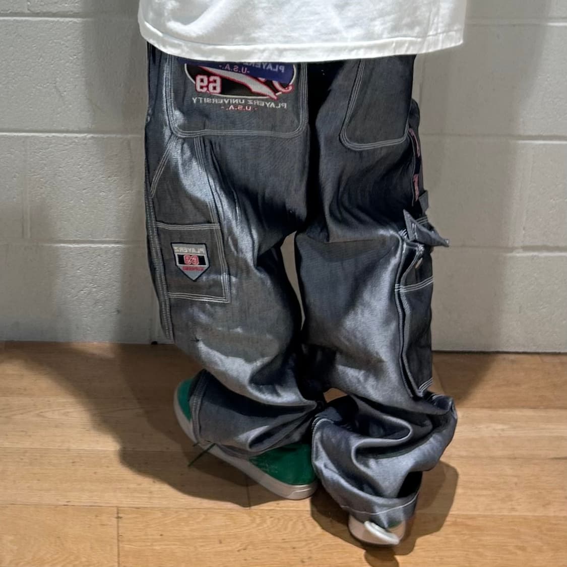 Hip-Hop Silver Capenter Pants 상품이미지2