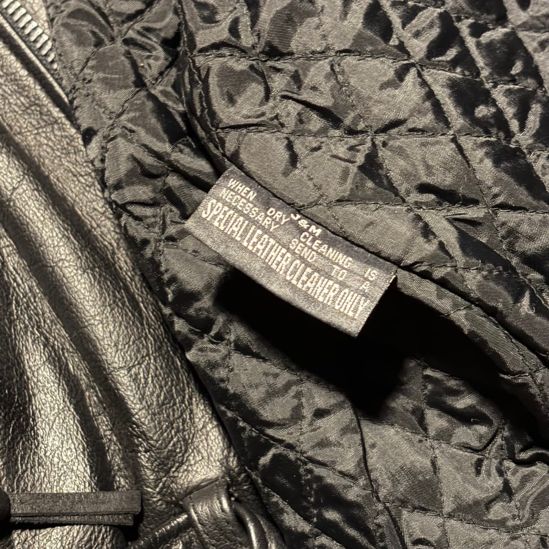 90s WILSONS LEATHER RIDER JACKET 상품이미지3