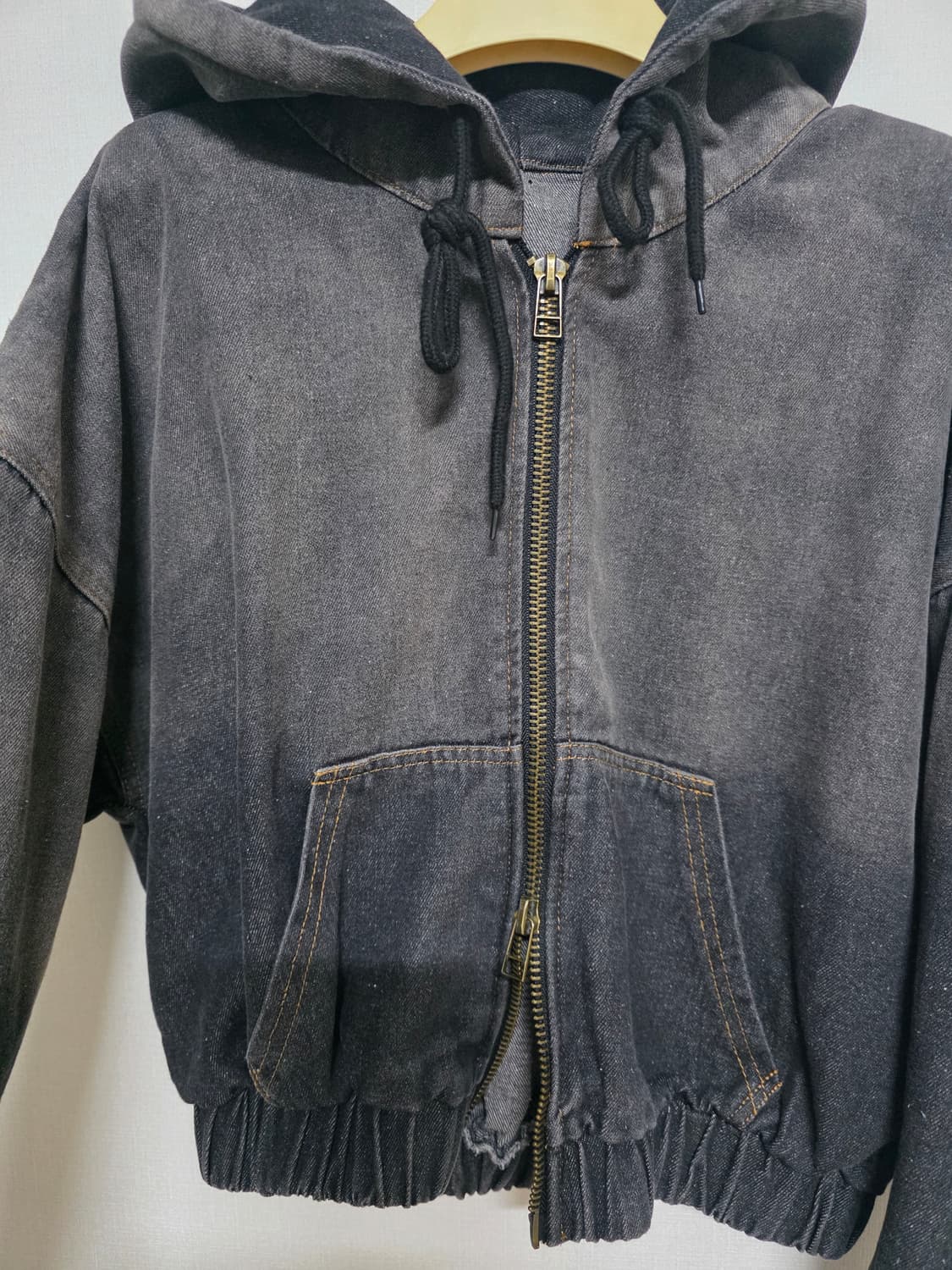 빈티지 청 후드 자켓 상품이미지4