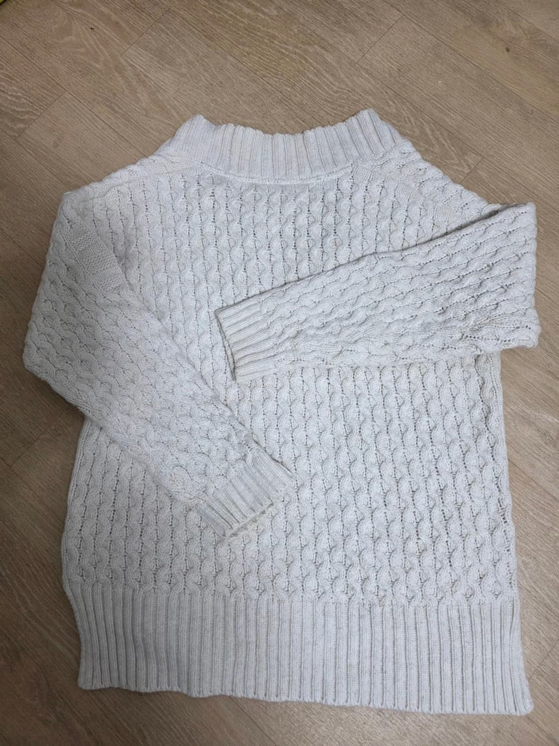 타미 여성 케이블 니트 가디건 아이보리 상품이미지6