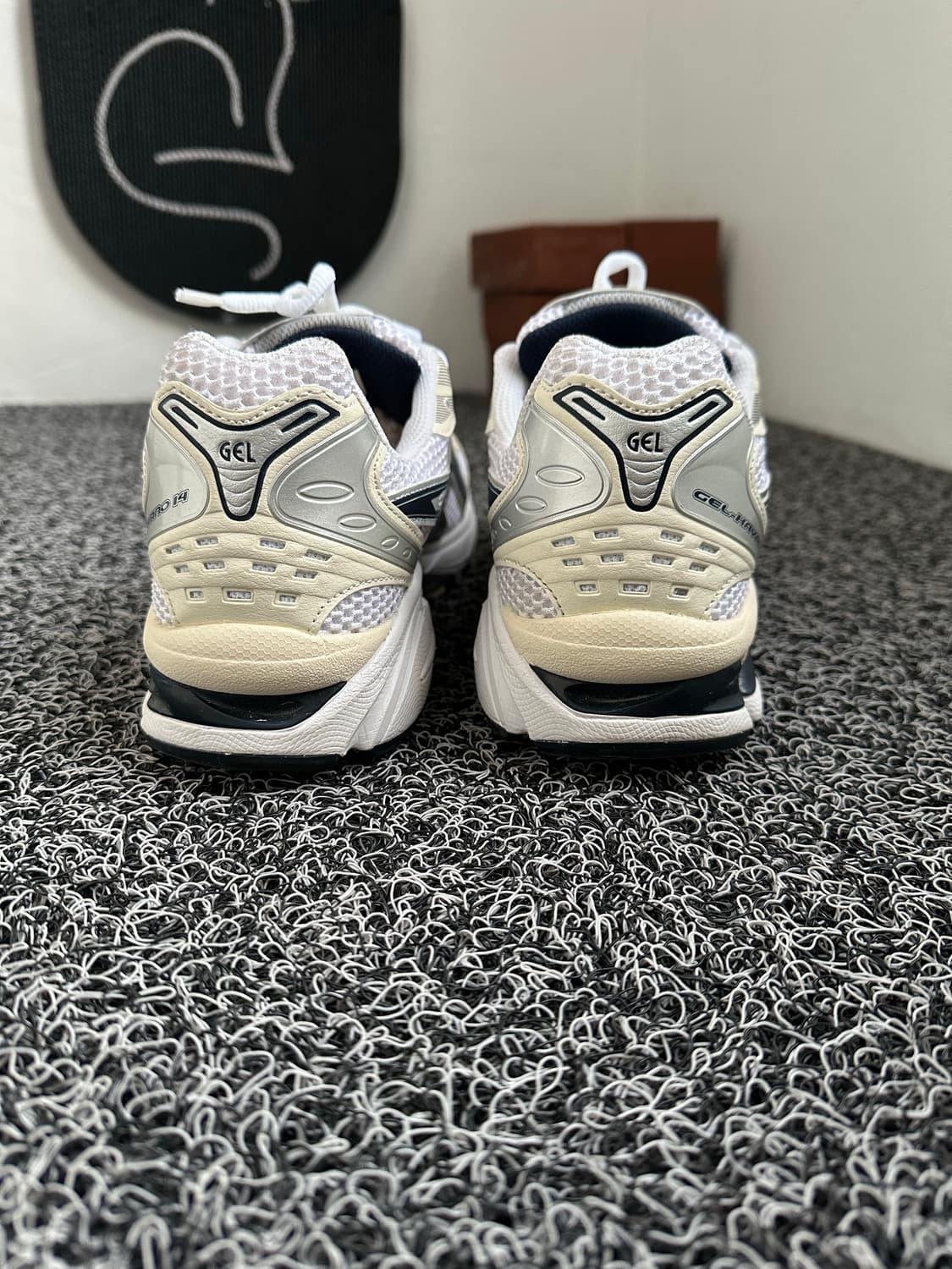 아식스 젤 카야노 14 흰/실버 270mm 상품이미지5