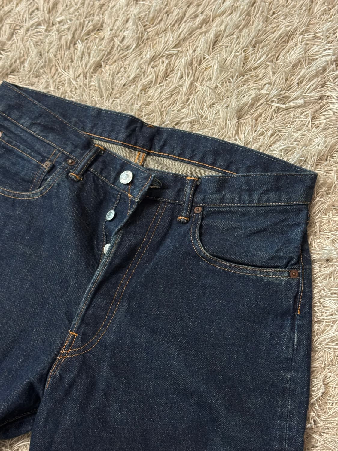 [A.presse] 아프레쎄 Washed Denim pants E 상품이미지2