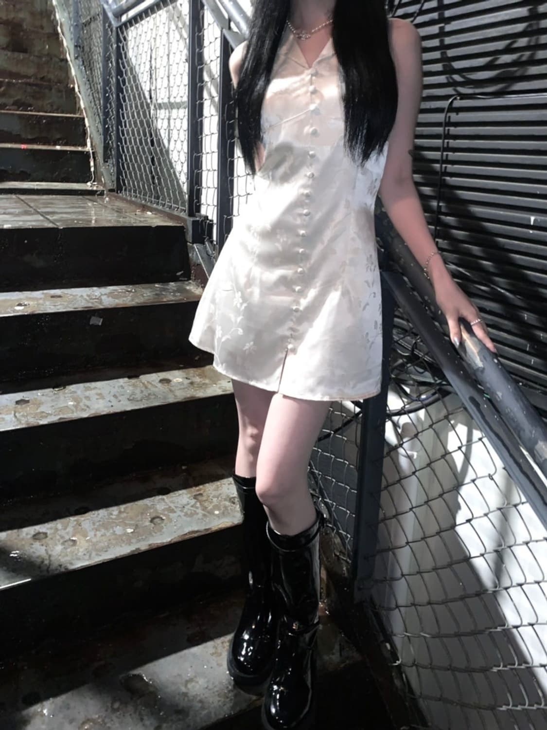 무배 모브시리얼 원피스 드레스 상품이미지3