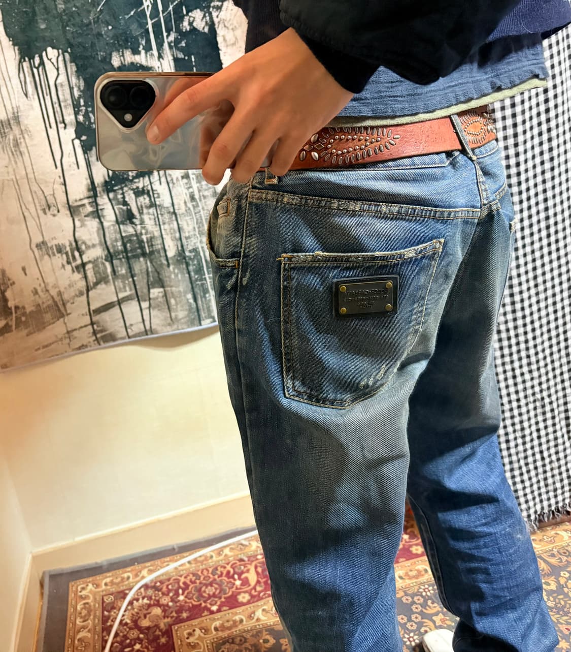 2000’s dolce & gabbana  classic jeans 상품이미지1