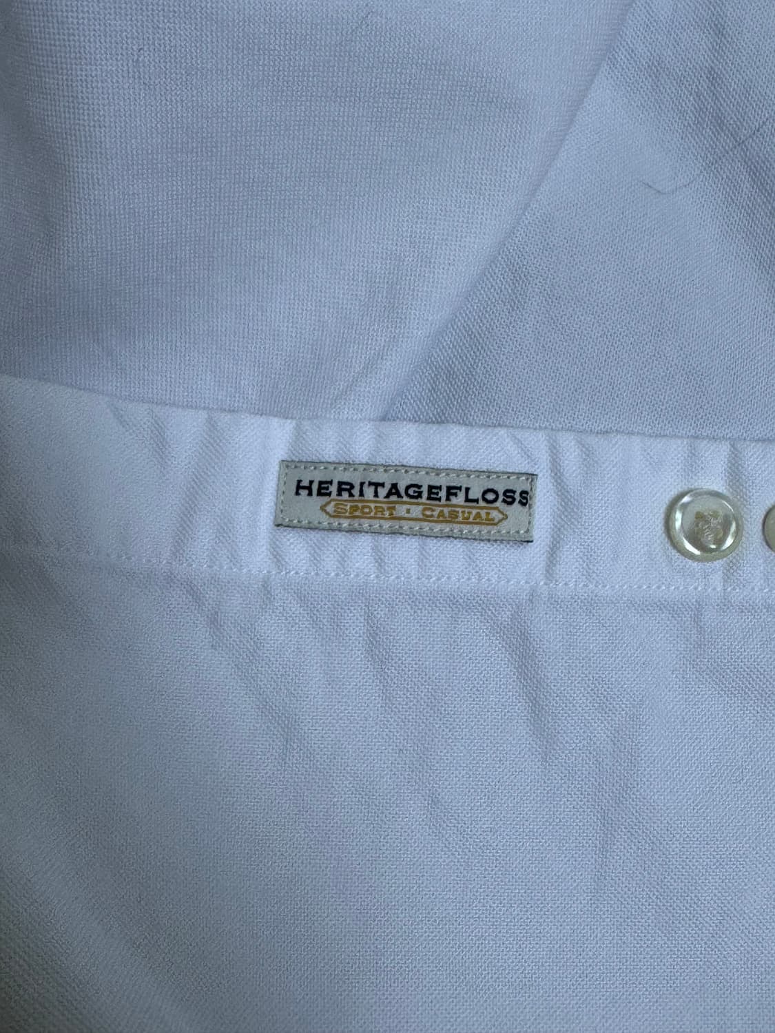 헤리티지플로스 옥스포드 셔츠 (S) 상품이미지4