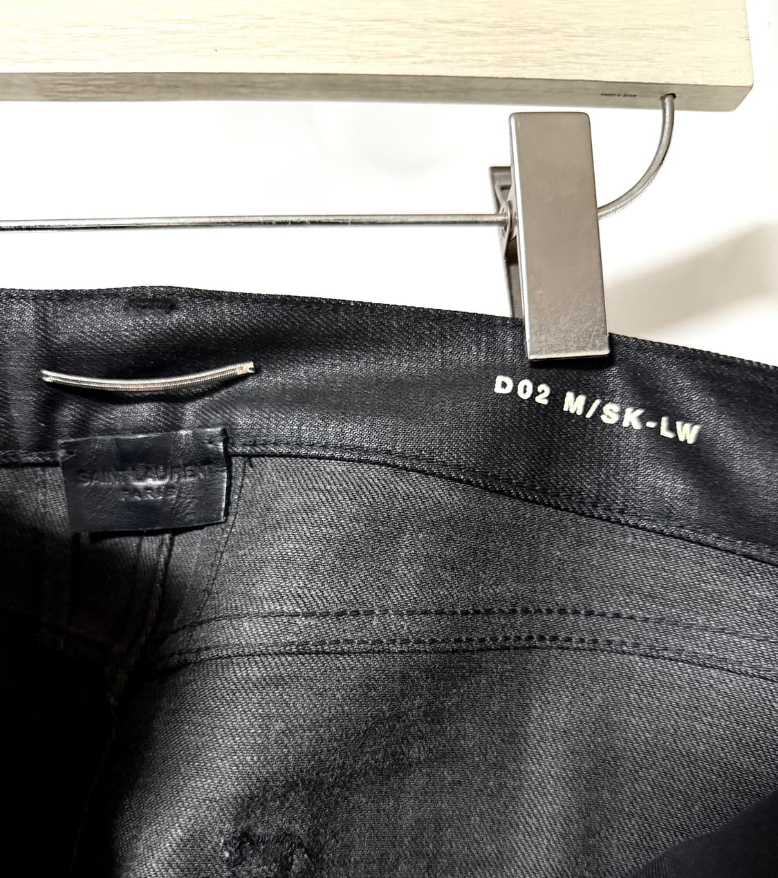 Saint Laurent 13s Wax Coated Denim Pants 상품이미지4