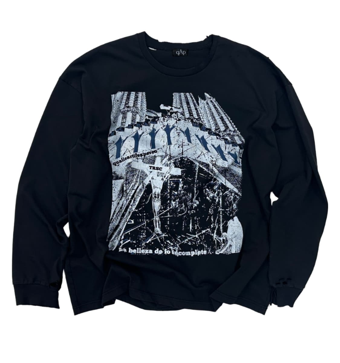 qap 사그라다 파밀리아 롱슬리브 티셔츠 상품이미지1