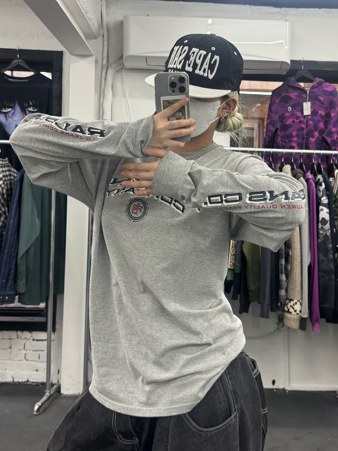 폴로 진스 빅로고 롱슬리브 상품이미지5