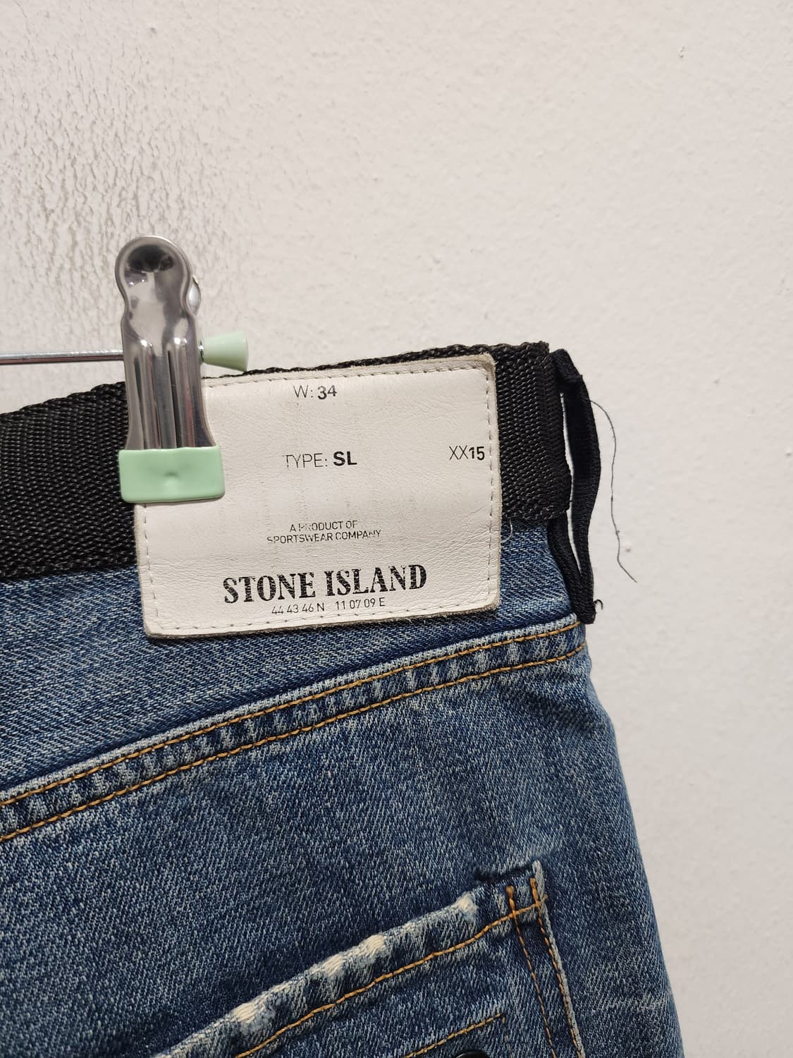 스톤아일랜드 빈티지 희귀한 청바지 상품이미지3
