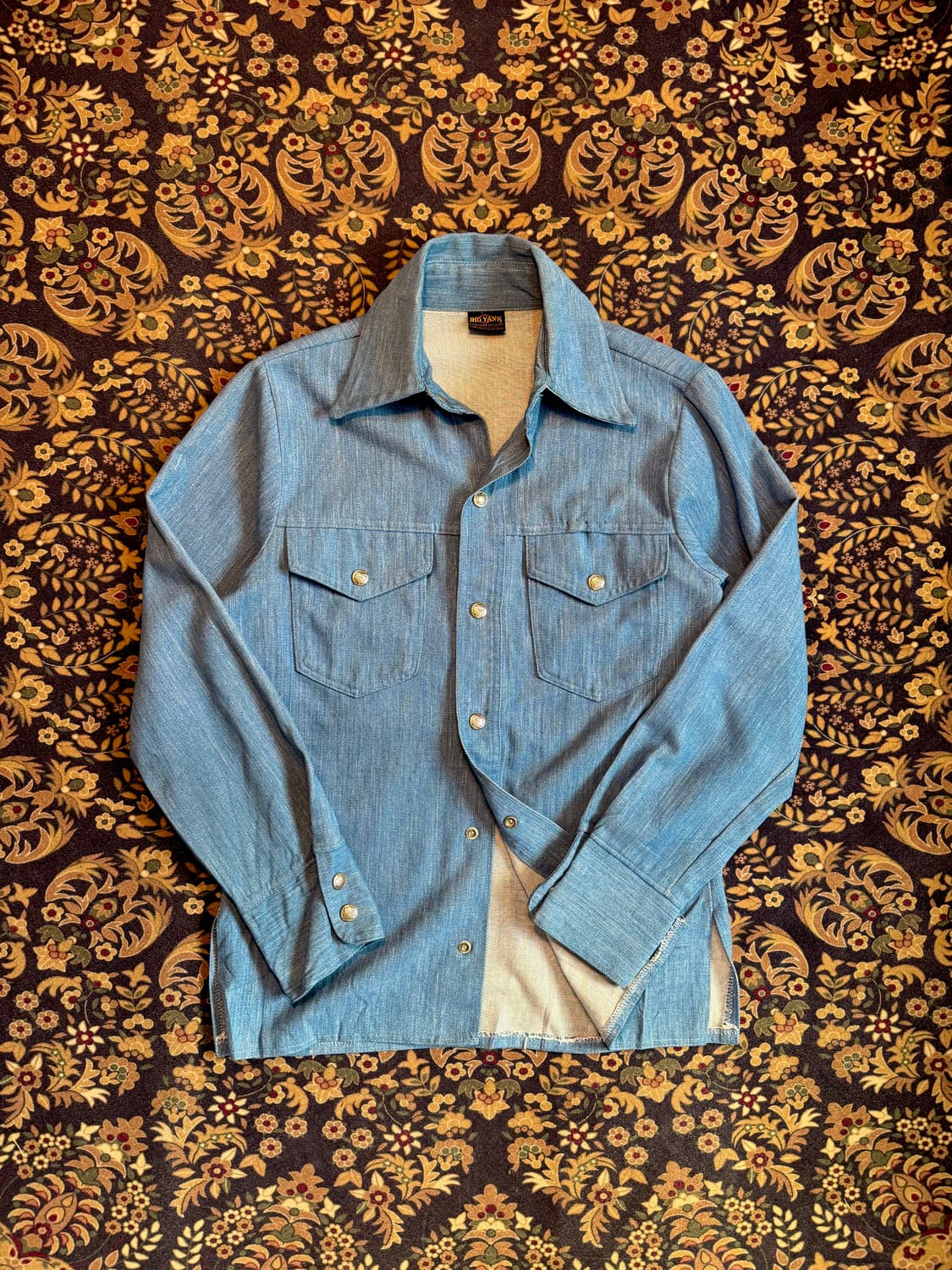 70s 빅양크 스타프레스트 셔츠자켓 상품이미지1