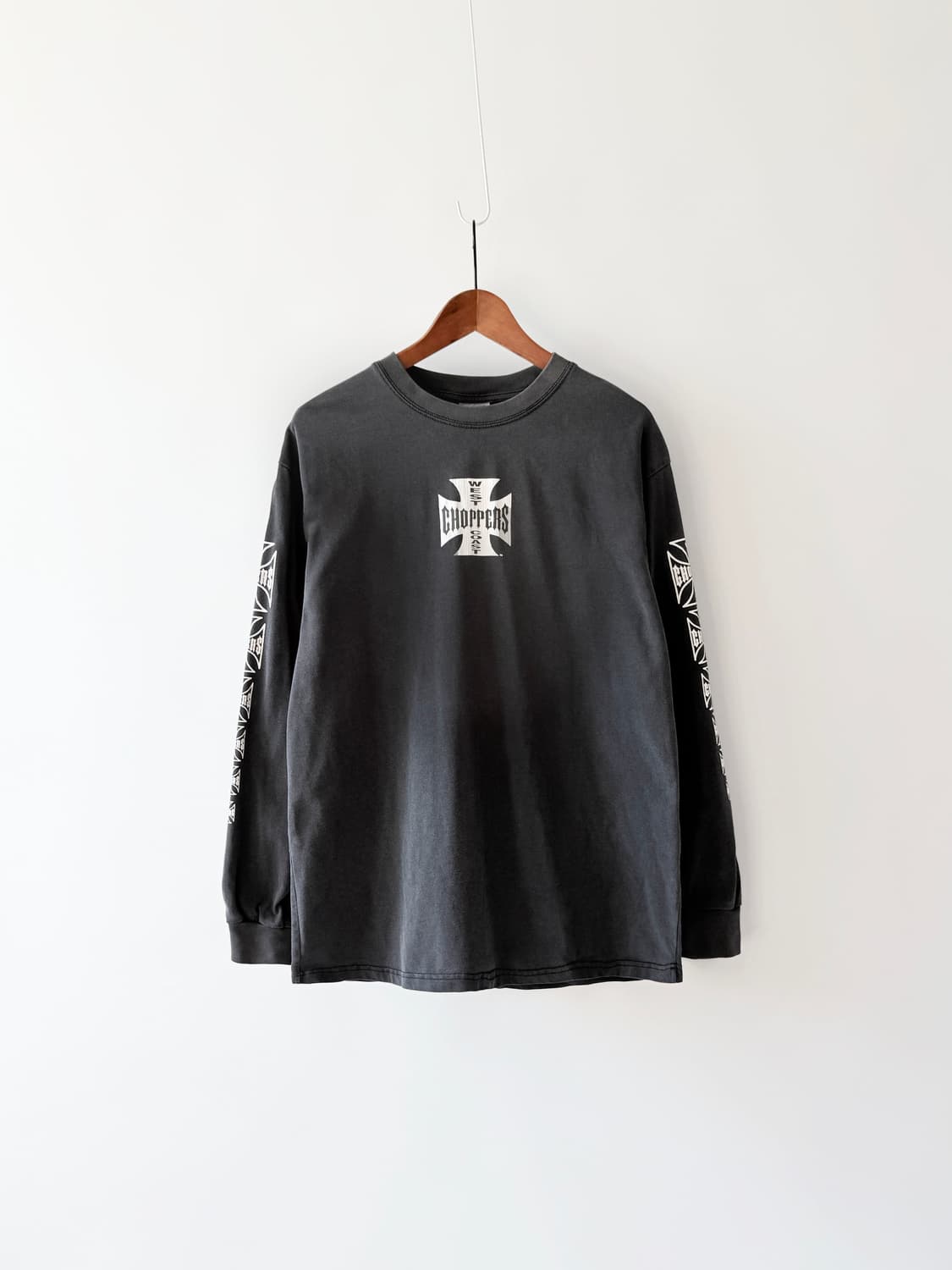 웨스트 코스트 차퍼 90s OG 아이언 크로스 롱 슬리브 상품이미지2