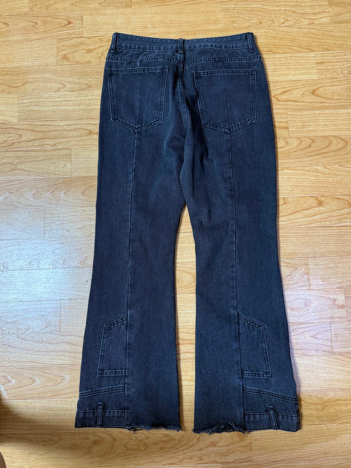 블랙플레어데님팬츠 상품이미지2