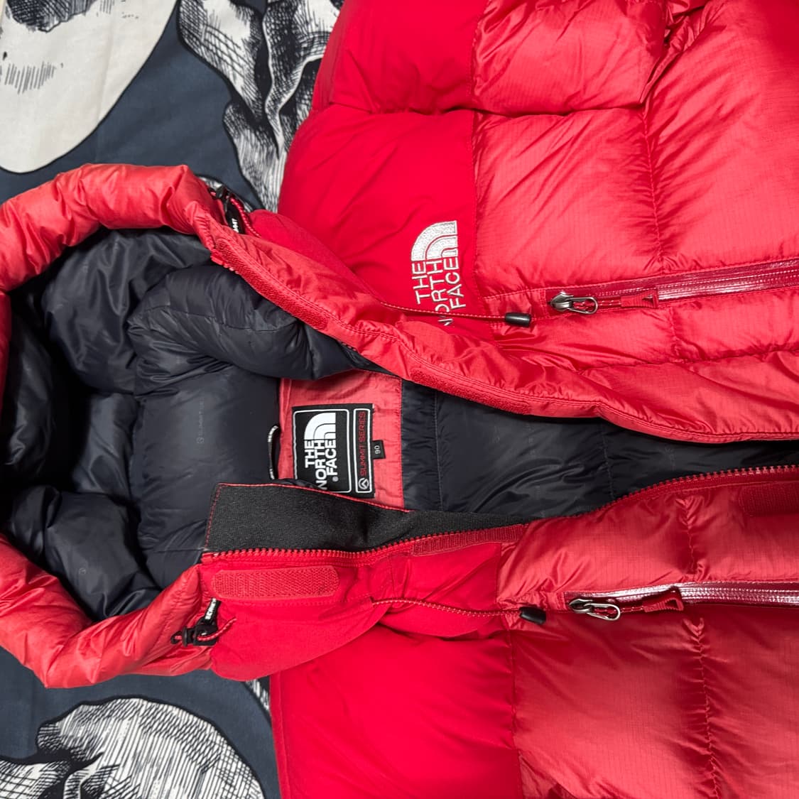 노스페이스 히말라야 한정판 UIAA 써밋 대장패딩 90S 실착 95-10 상품이미지3